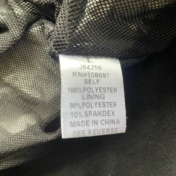 Silver & Black Cropped Hoodie/Jacket - Picture 6 of 8